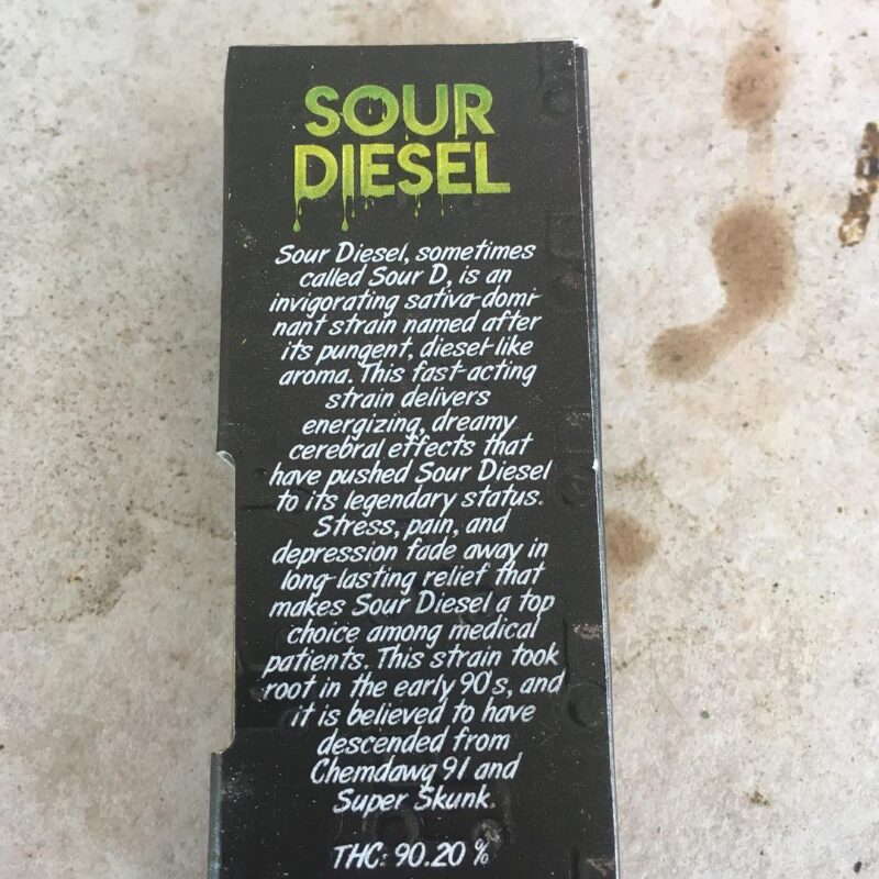 Buy Dank Vape  Sour Diesel (10carts) - Image 2