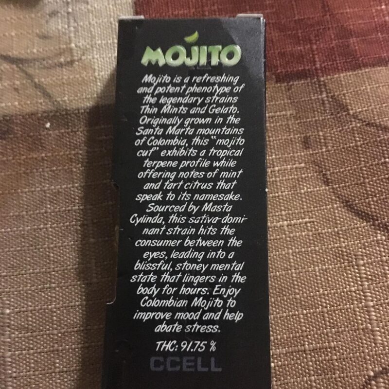 Buy  Dank vape Mojito (10carts) - Image 2