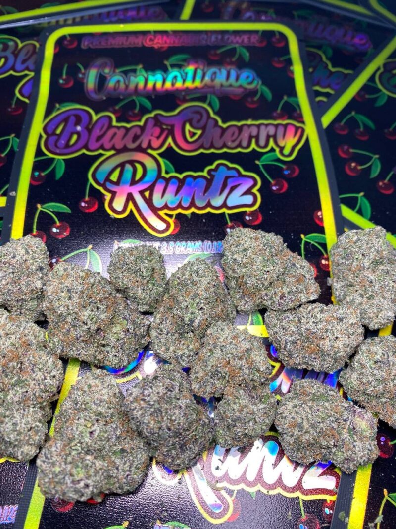 Black Cherry Runtz - Cannatique Premium Cannabis Flower