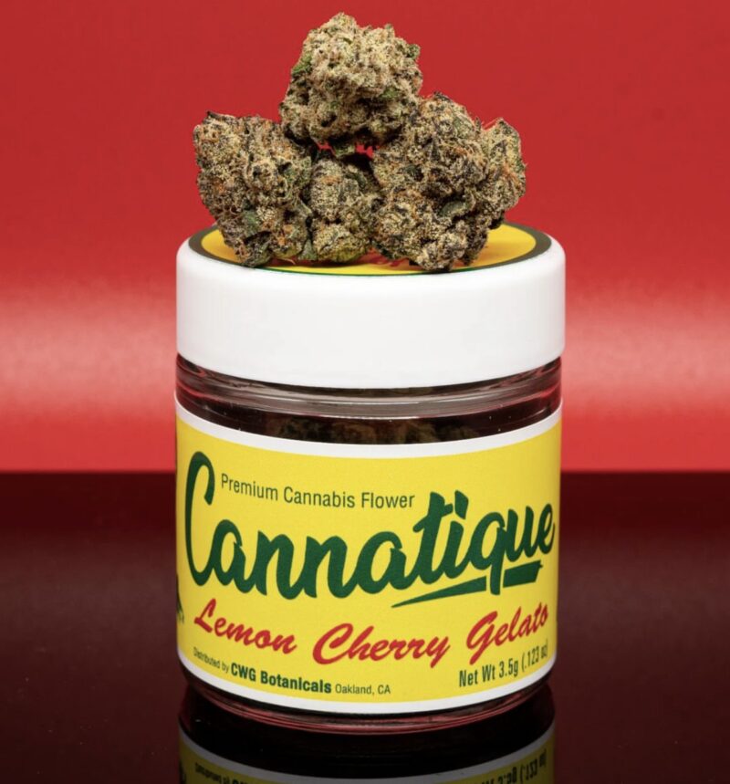 Lemon Cherry Gelato - Cannatique Premium Cannabis Flower