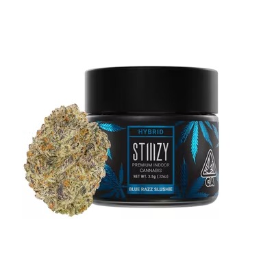 BLUE RAZZ SLUSHIE -STIIIZY FLOWER JAR